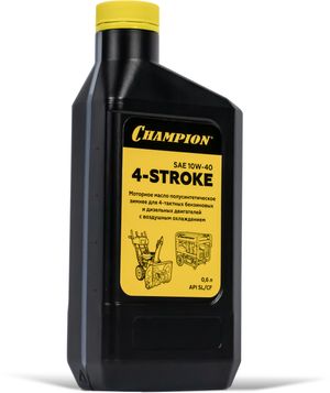 Масло для 4-тактных двигателей, синтетическое CHAMPION 952854 Масло для 4-тактных двигателей, синтетическое Чемпион 952854